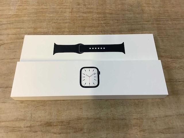 Apple - series 7- smartwatch gps midnight aluminium - afbeelding 4 van  7