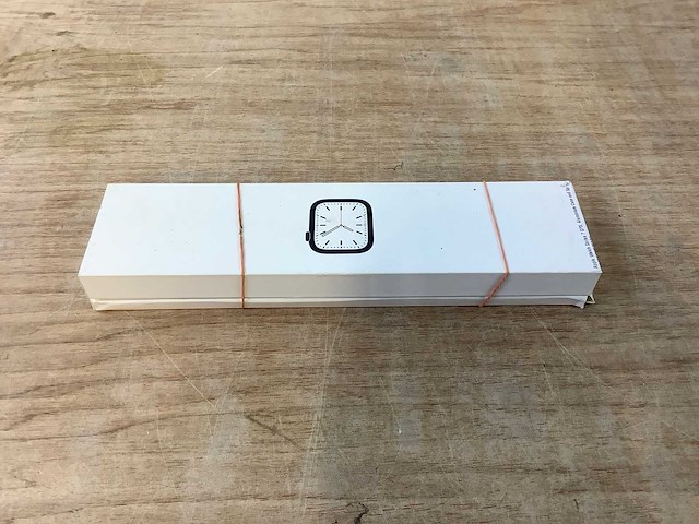 Apple - series 7- smartwatch gps midnight aluminium - afbeelding 2 van  3