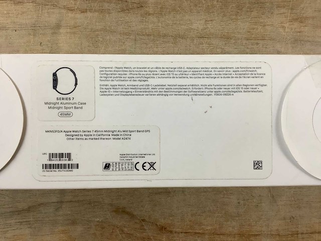 Apple - series 7- smartwatch gps midnight aluminium - afbeelding 7 van  7