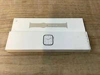 Apple - series 7- smartwatch gps+ silver stainless steel - afbeelding 2 van  5