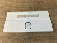 Apple - series 7- smartwatch gps starlight aluminium - afbeelding 3 van  7