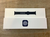 Apple - series 8 - smartwatch gps midnight aluminium - afbeelding 3 van  7