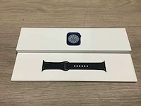 Apple - series 8 - smartwatch gps midnight aluminium - afbeelding 3 van  8