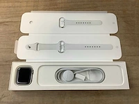 Apple - series 8 - smartwatch gps+ silver stainless steel - afbeelding 4 van  7