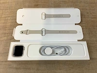 Apple - series 8 - smartwatch gps starlight aluminium - afbeelding 4 van  7