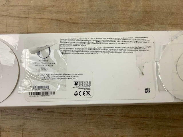Apple - series 8- smartwatch gps midnight aluminium - afbeelding 7 van  7