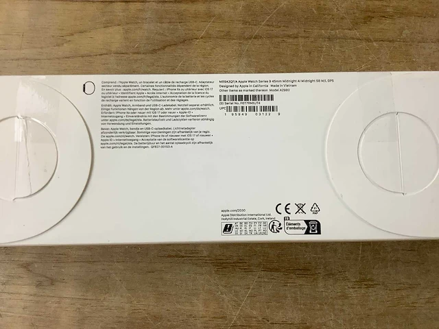 Apple - series 9 - smartwatch gps midnight aluminium - afbeelding 7 van  7