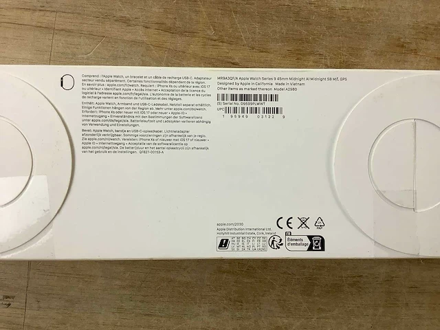 Apple - series 9 - smartwatch gps midnight aluminium - afbeelding 7 van  7