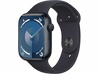 Apple - series 9 - smartwatch gps midnight aluminium - afbeelding 1 van  7