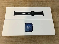 Apple - series 9 - smartwatch gps midnight aluminium - afbeelding 3 van  7