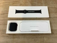 Apple - series 9 - smartwatch gps+ midnight aluminium - afbeelding 3 van  5