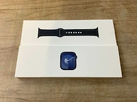 Apple - series 9 - smartwatch gps midnight aluminium - afbeelding 3 van  7