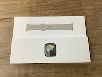 Apple - series 9 - smartwatch gps starlight aluminium - afbeelding 3 van  7