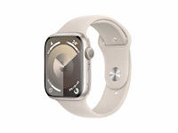 Apple - series 9- smartwatch gps starlight aluminium - afbeelding 1 van  7
