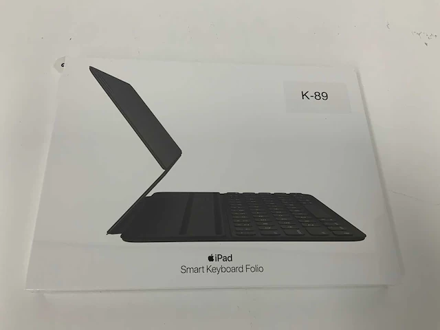 Apple - smart toetsenbord folio voor ipad, smart, de duitsland, qwertz, zwart - a2038 - afbeelding 1 van  2