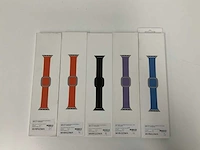 Apple - watch 40mm sunset/black/lilac/cornflower modern buckle small/medium (5x) - afbeelding 1 van  1