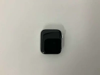 Apple - watch 6 gps 40mm aluminium silver with white sport band mg283nf/a - afbeelding 1 van  2