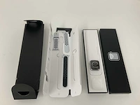 Apple - watch series 6 40mm silver aluminum case gps + platinum/black nike sportband fmi - afbeelding 2 van  2