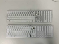 Apple - wired usb magic azerty keyboard with numpad (2x) - afbeelding 1 van  2