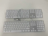 Apple - wired usb magic azerty keyboard with numpad (2x) - afbeelding 1 van  2