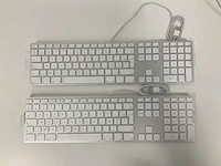 Apple - wired usb magic azerty keyboard with numpad (2x) - afbeelding 1 van  2