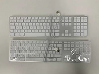 Apple - wired usb magic azerty keyboard with numpad (2x) - afbeelding 1 van  2