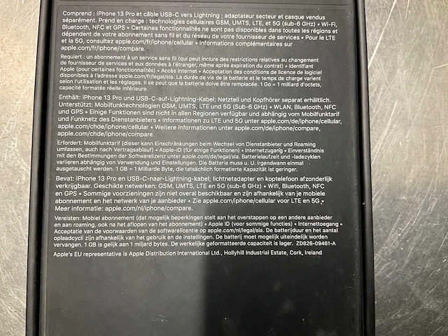 Apple 13 pro iphone - afbeelding 3 van  4
