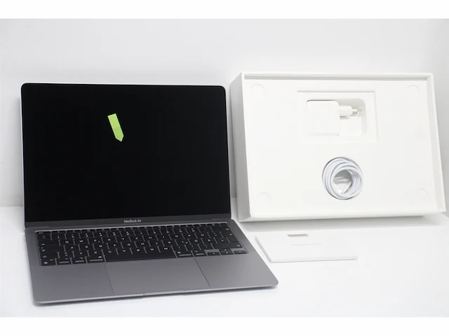 Apple 2020 macbook air laptop m1 chip13 retina display 8 gb ram 256 gb ssd opslag verlicht toetsenbordfacetime hdcameratouch idspace grey qwertz - afbeelding 5 van  6