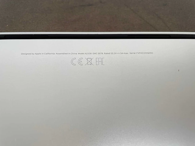 Apple 2020 macbook pro laptop - afbeelding 5 van  13