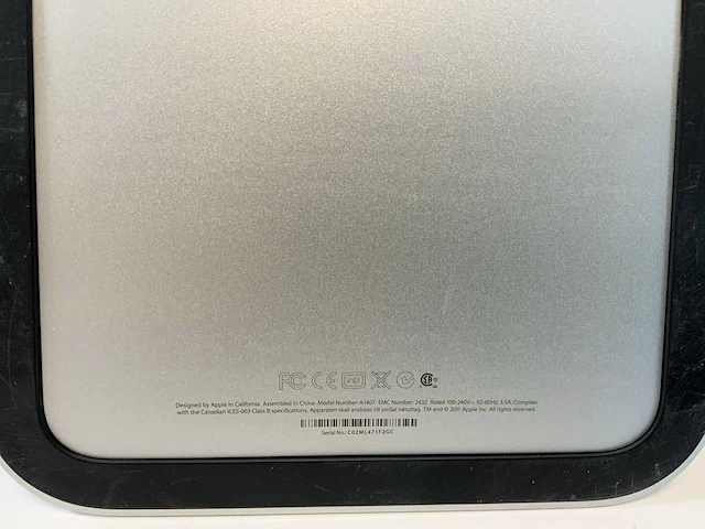 Apple (a1407) 27", 2560x1440 (qhd) ips monitor - afbeelding 7 van  8