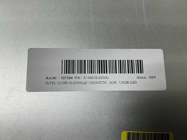 Apple a1466 i5-5250u macbook air - afbeelding 3 van  4