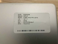 Apple a1584/a1652 ipad pro tablet (2x) - afbeelding 4 van  8