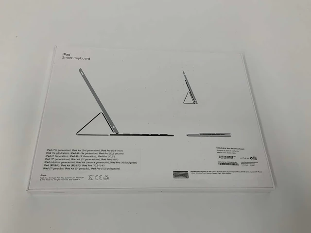Apple a1829 ipad smart keyboard folio amerikaans engels mx3l2lb/a - afbeelding 2 van  2