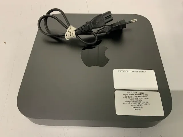 Apple a1993 mac mini desktop - afbeelding 6 van  9