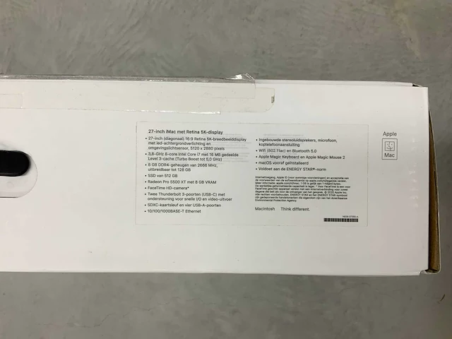 Apple a2115 27-inch imac 5k mxwv2n/a desktop fmi - afbeelding 3 van  3