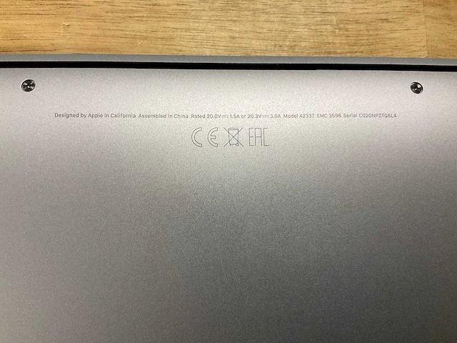 Apple a2337 macbook air - afbeelding 3 van  3