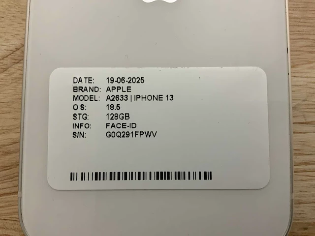 Apple a2633 iphone 13 smartphone - afbeelding 7 van  7