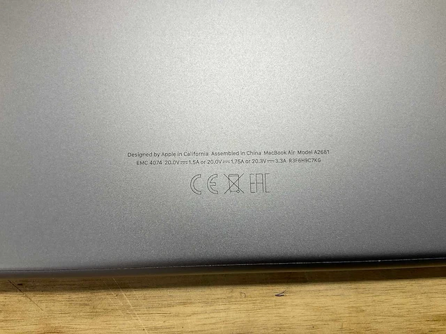 Apple a2681 macbook air - afbeelding 3 van  3