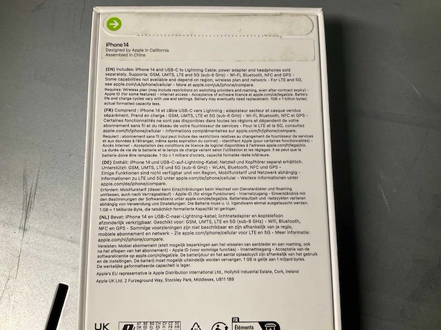 Apple a2882 iphone 14 - afbeelding 3 van  4