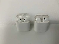 Apple airpods 2, with charging case - mv7n2zm/a (2x)