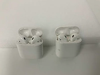 Apple airpods 2, with charging case - mv7n2zm/a (2x)