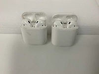 Apple airpods 2, with charging case - mv7n2zm/a (2x) - afbeelding 1 van  1