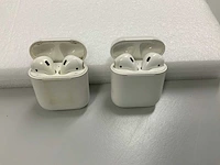 Apple airpods 2, with charging case - mv7n2zm/a (2x) - afbeelding 1 van  1