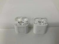 Apple airpods 2, with charging case - mv7n2zm/a (2x) - afbeelding 1 van  1