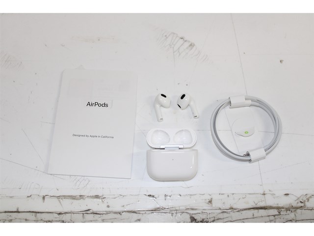 Apple airpods 3 met magsafe oplaadcase wit - afbeelding 4 van  4
