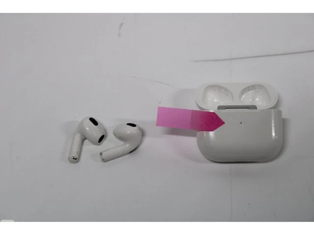 Apple airpods (3rd generation) + magsafe charging case airpods bluetooth wit headset - afbeelding 4 van  5