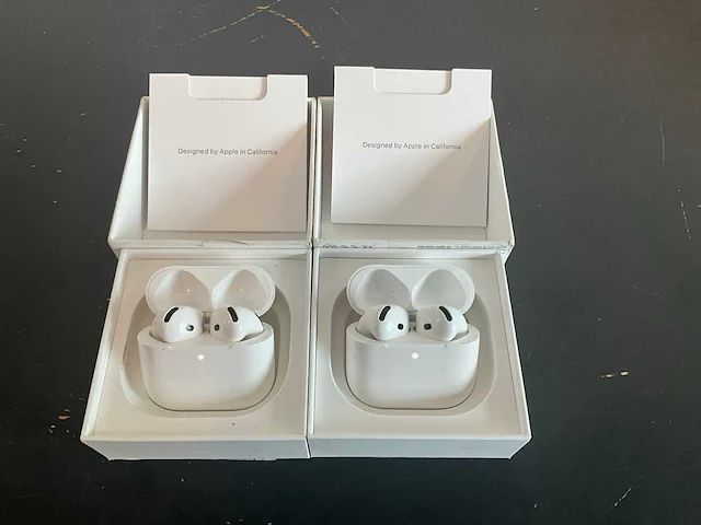Apple airpods 4 (2x) - afbeelding 2 van  3