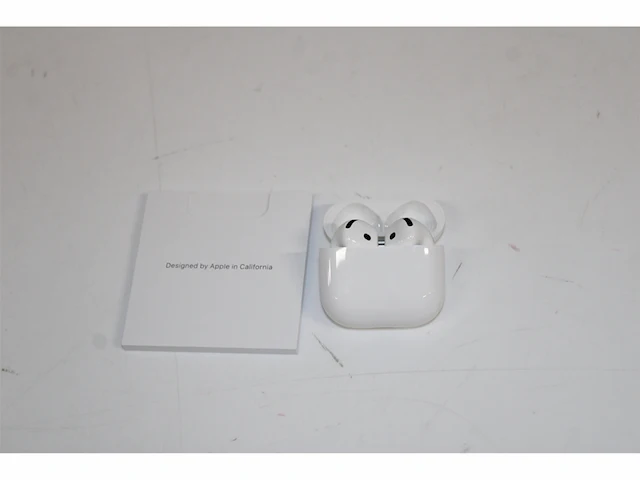 Apple airpods 4 wit - afbeelding 3 van  3