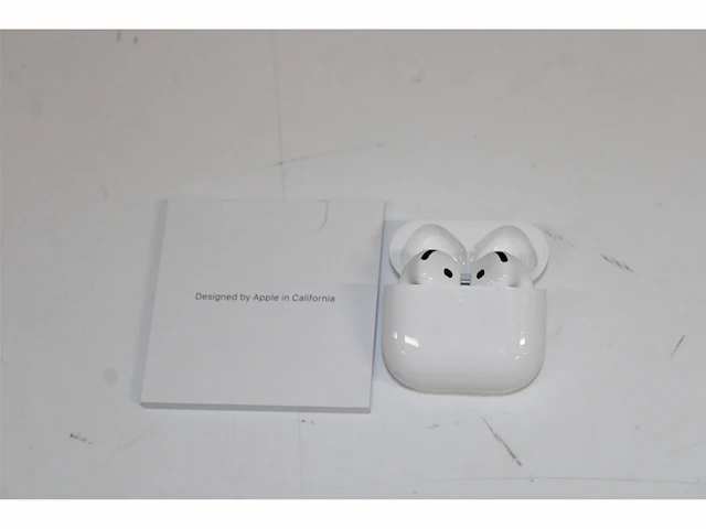 Apple airpods 4 wit - afbeelding 3 van  3