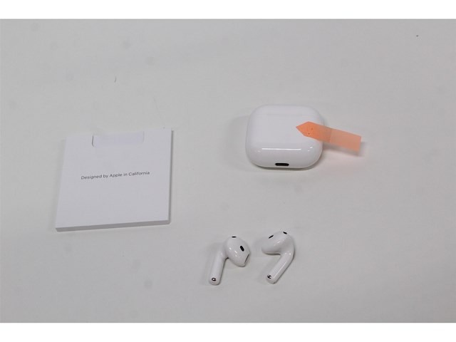 Apple airpods 4 wit - afbeelding 3 van  4
